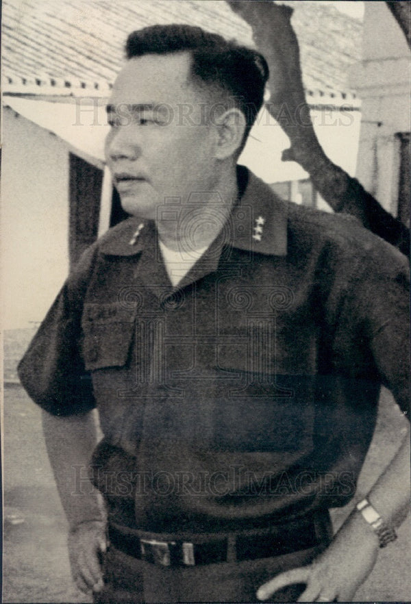 Undated S Vietnam Army Gen Hoang Xuan Lam Press Photo - Historic Images