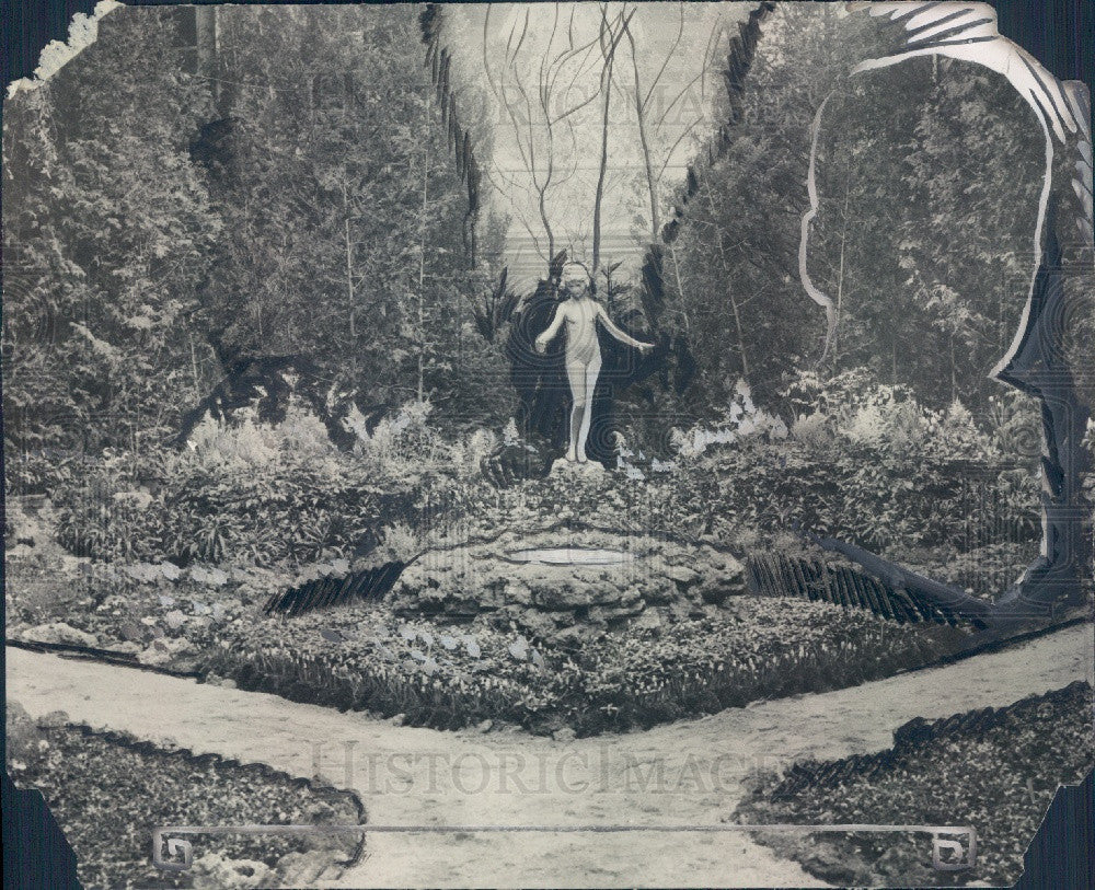 1927 North American Flower Show Press Photo - Historic Images