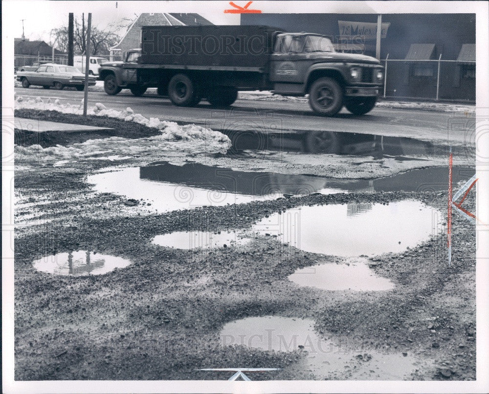 1965 Detroit MI Lewiston/Helton Rd Ferndale Press Photo - Historic Images