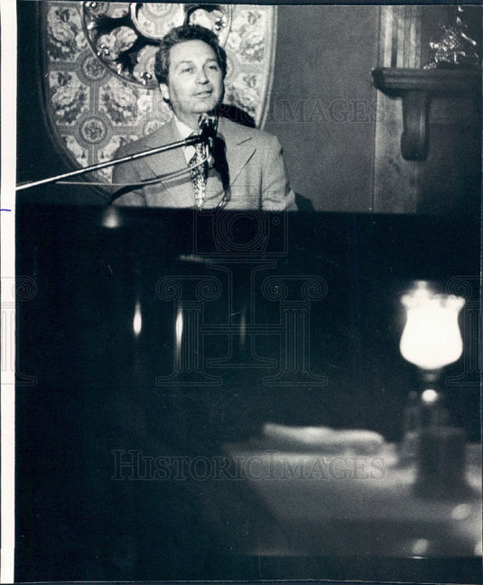 1977 Chicago Entertainer Norman Wallace Press Photo - Historic Images