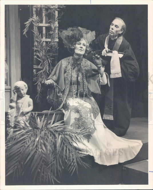1971 Actors Kay Fansler & Jim Krulish Press Photo - Historic Images