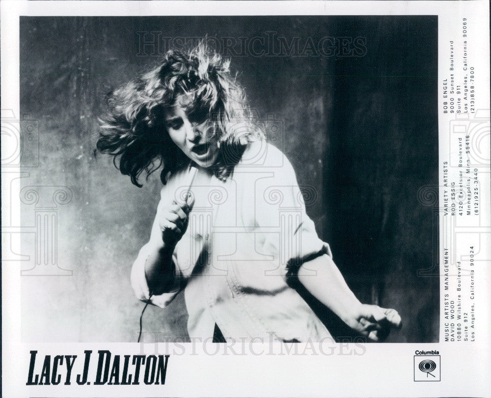 1980 Country Singer Lacy Dalton Press Photo - Historic Images