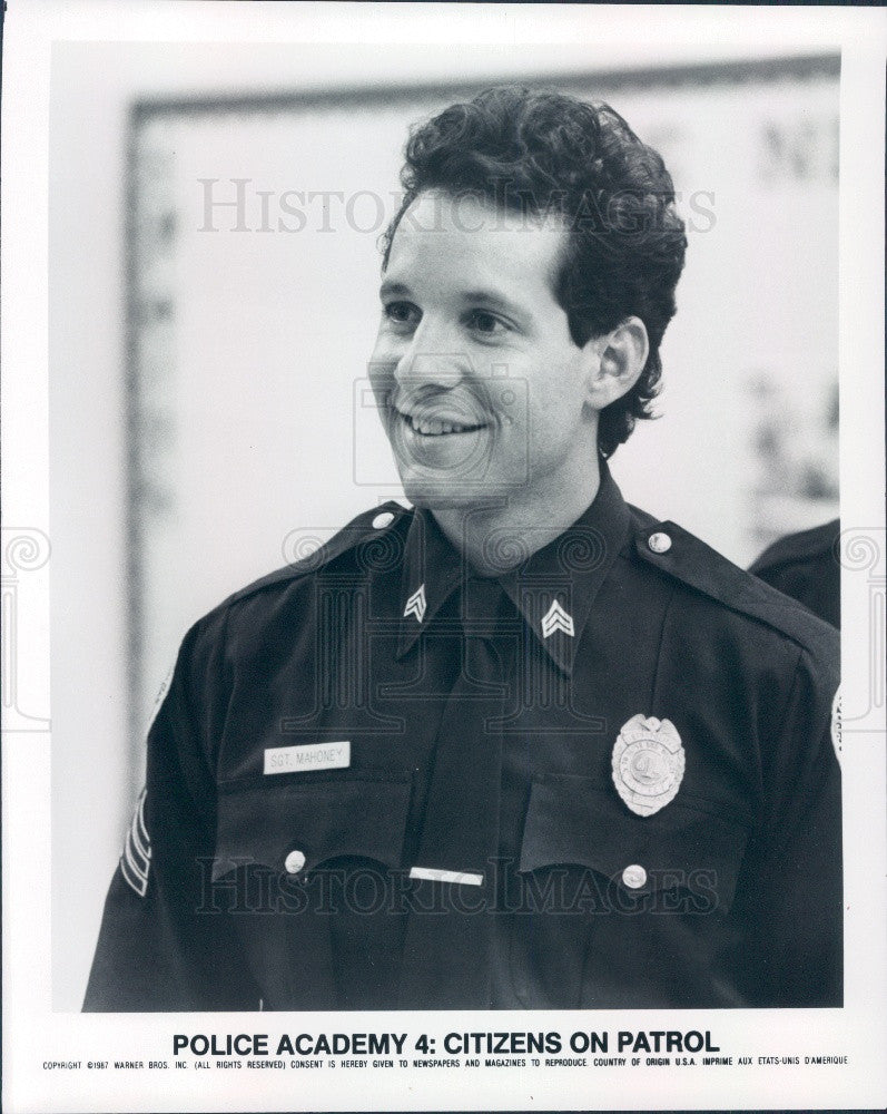 1990 Actor S Guttenberg Police Academy 4 Press Photo - Historic Images