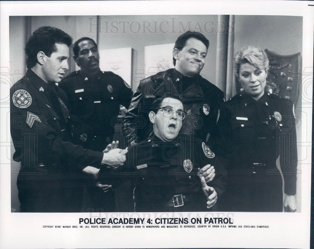 1990 Police Academy 4 Citizens on Patrol Press Photo - Historic Images