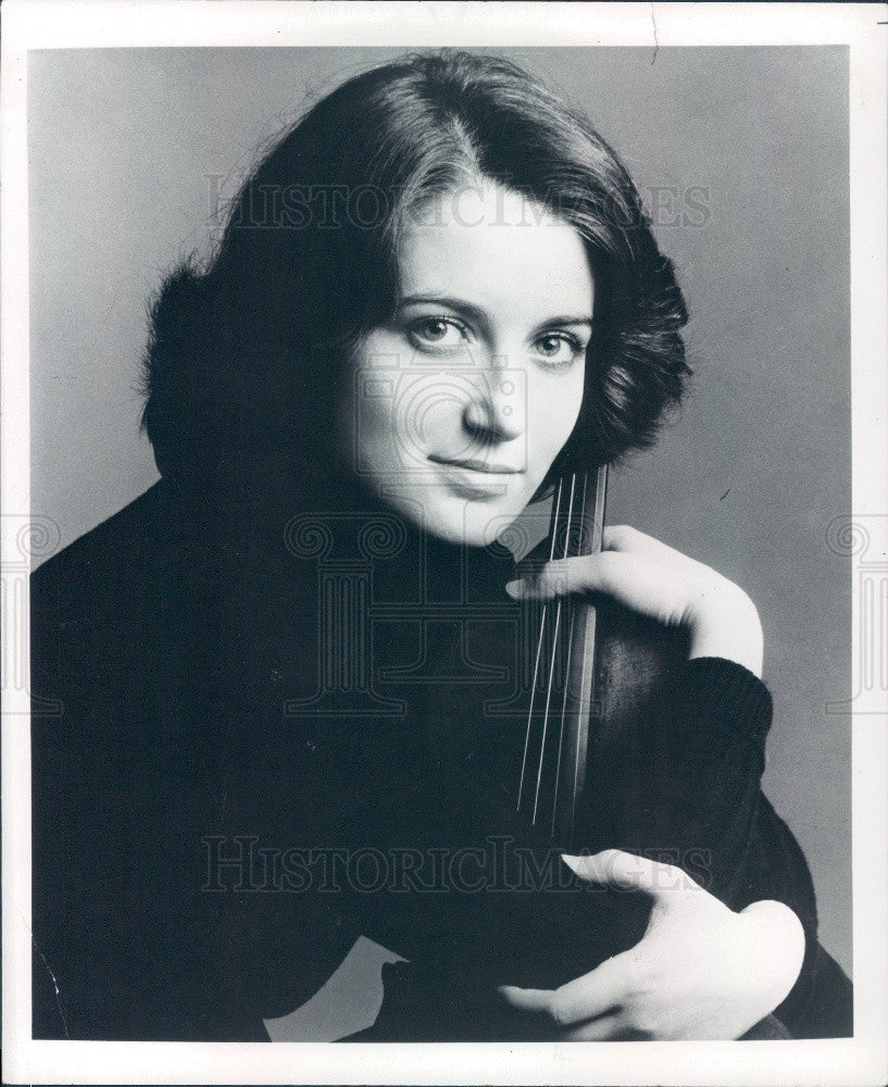 1980 Violinist Ida Kavafian Press Photo - Historic Images