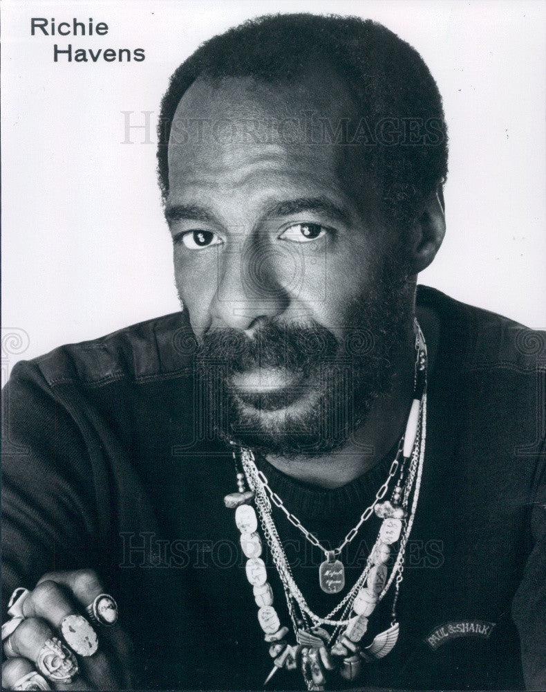 1987 Musician Richie Havens Press Photo - Historic Images