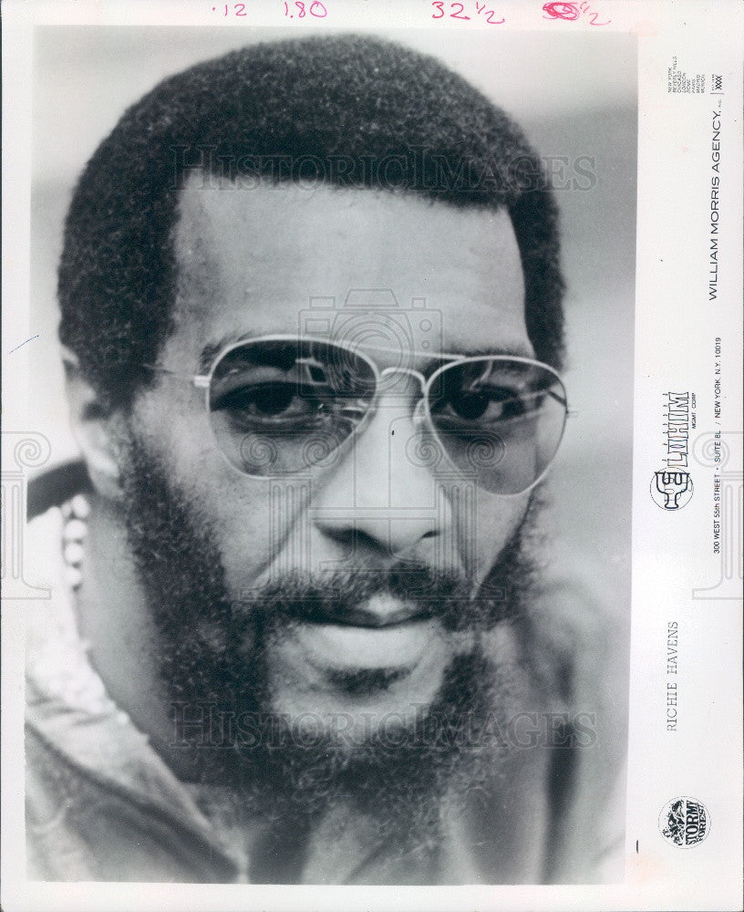 1974 Musician Richie Havens Press Photo - Historic Images