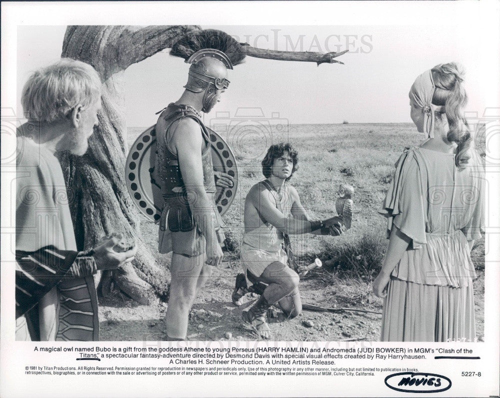1981 Actors Harry Hamlin &amp; Judi Bowker Press Photo - Historic Images