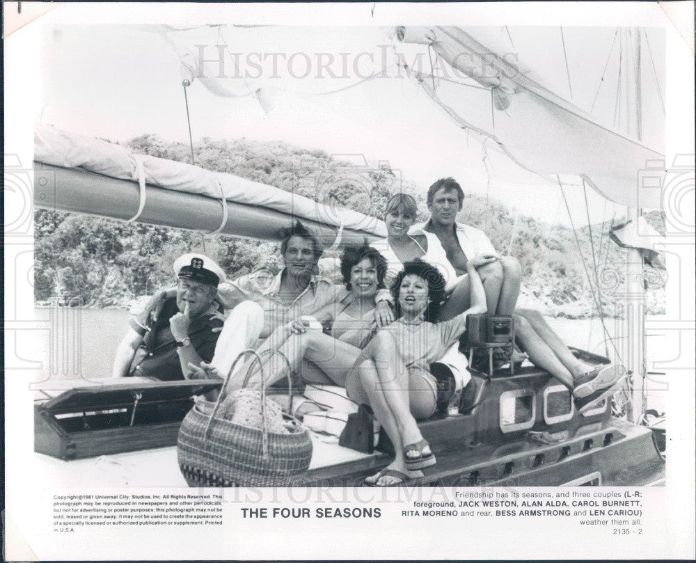 1981 Movie The Four Seasons Press Photo - Historic Images