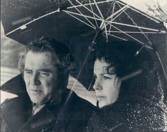 1969 Actors James Broderick & Pat Quinn Press Photo - Historic Images