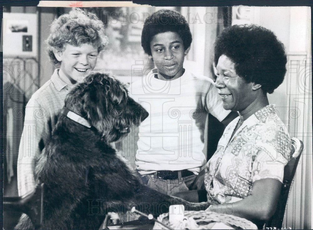 1972 George Spell/Beah Richards/Johnny Whitaker Photo - Historic Images