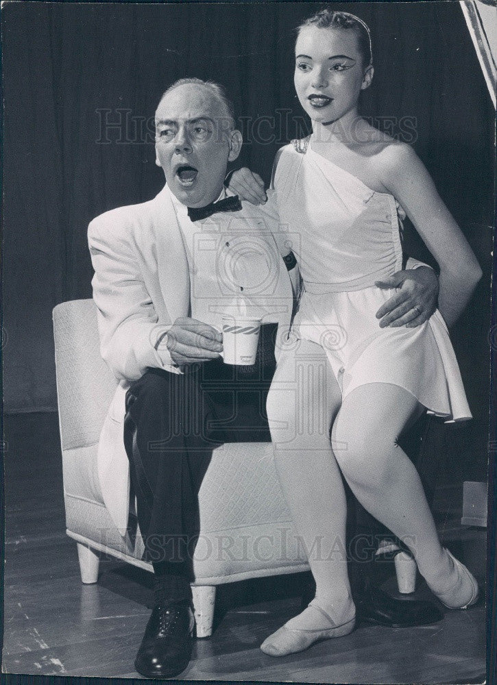 1958 Denver Post Reporter Red Fenwick Press Photo - Historic Images