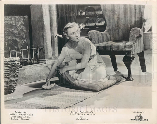 1962 Film Cinderella Bolshoi Ballet Co Press Photo - Historic Images