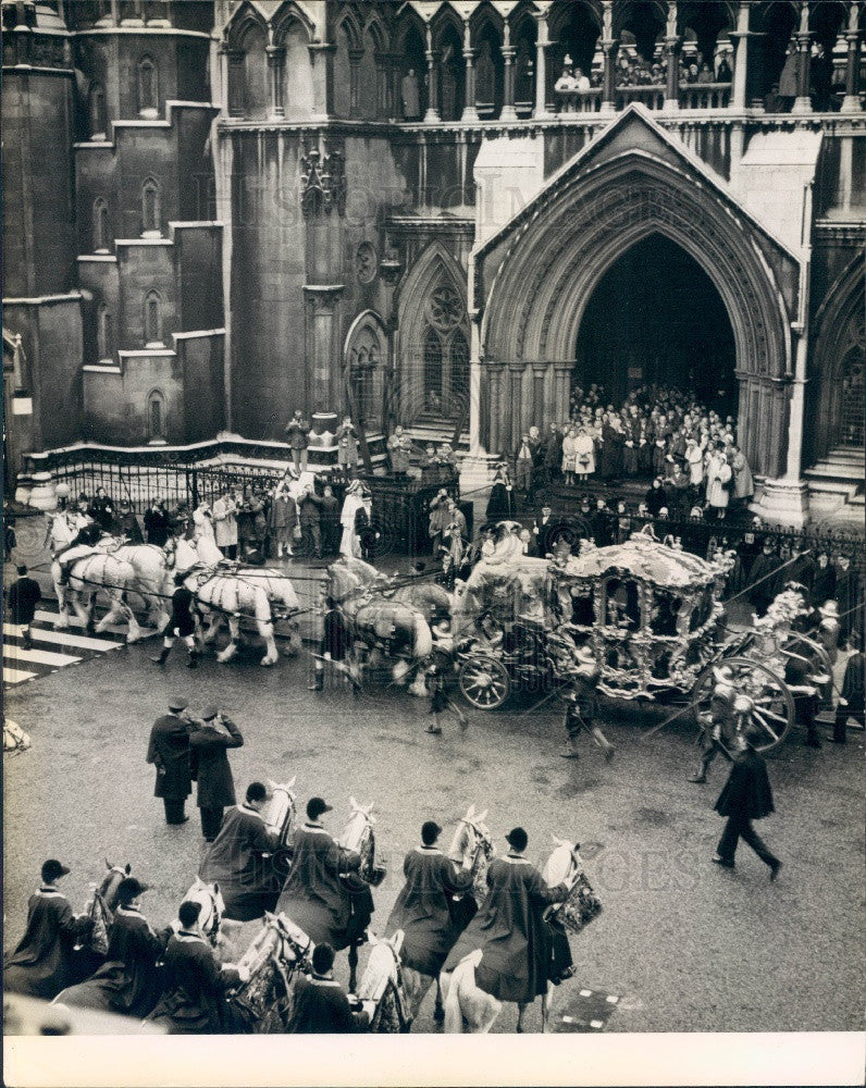 1964 London Guildhall Lord Mayor Arrival Press Photo - Historic Images