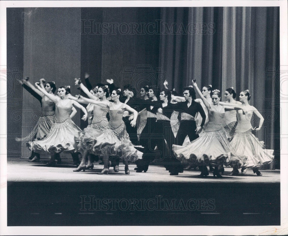 1976 National Festival Ballet of Spain Press Photo - Historic Images