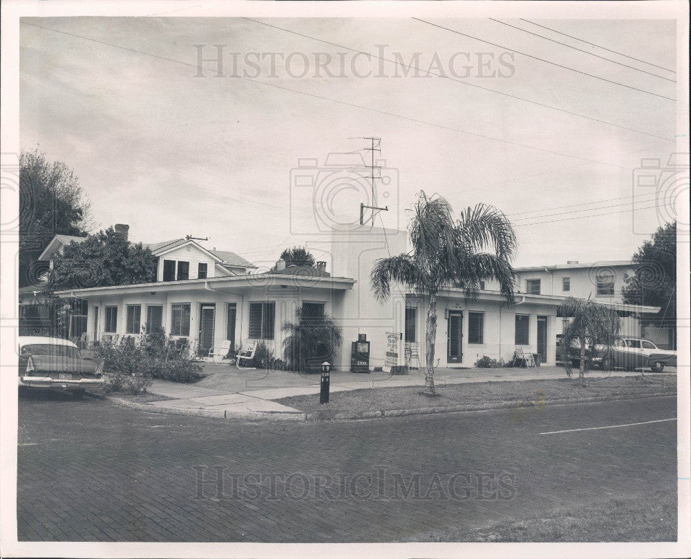 1965 St. Petersburg FL Avocado Court Apts Press Photo - Historic Images