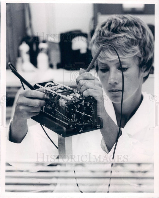1974 Ft Lauderdale FL Bendix Avionics Press Photo - Historic Images