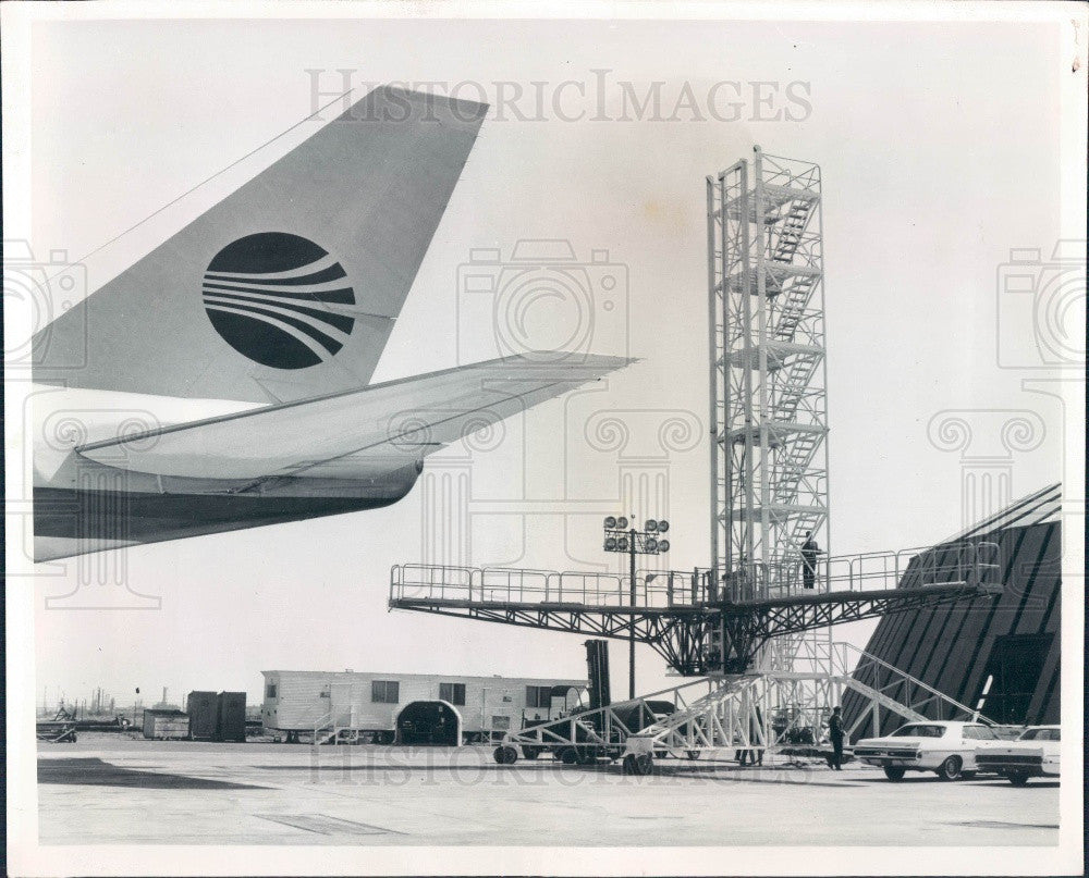 1970 Aircraft Maintenance Tower Bramlett Co Press Photo - Historic Images