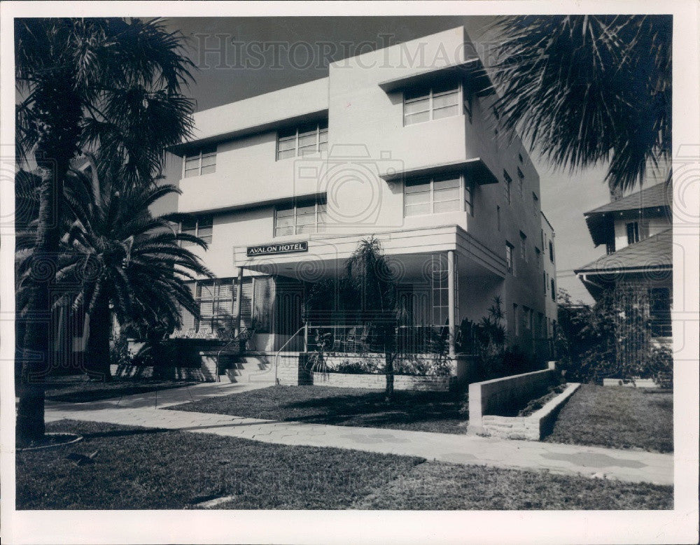 Undated Avalon Hotel Press Photo - Historic Images