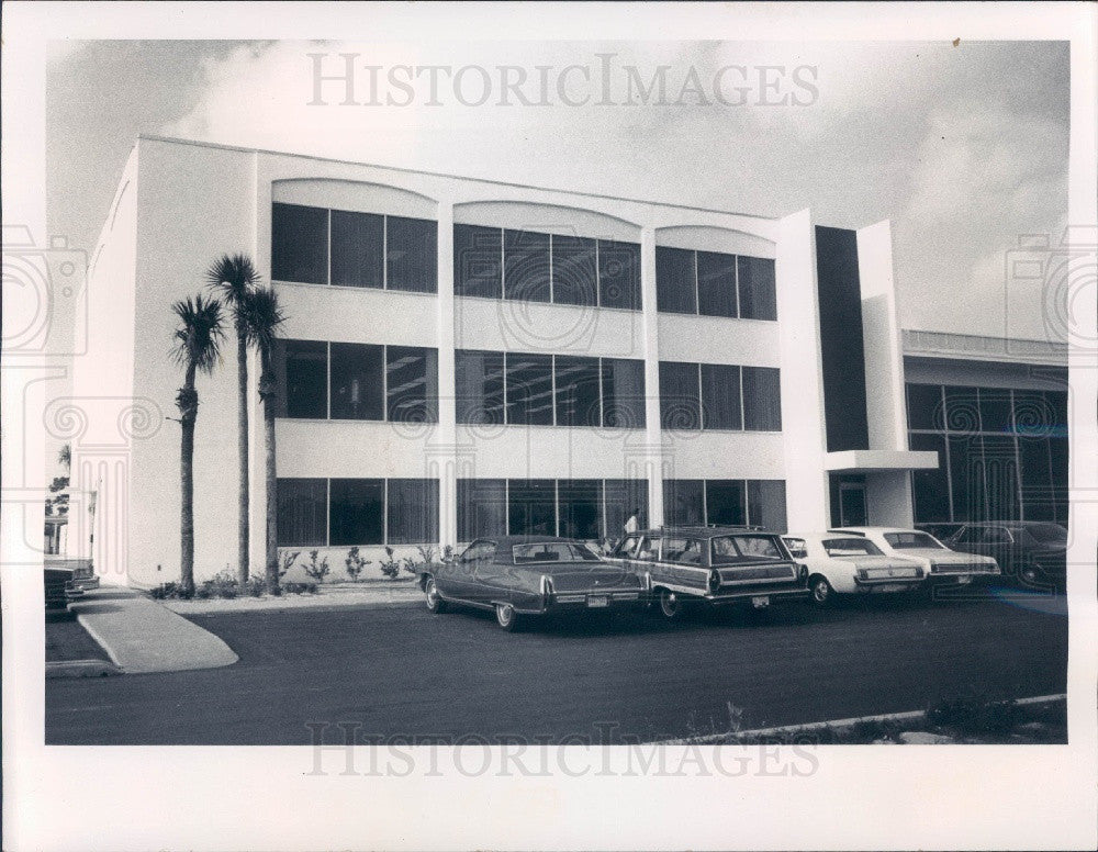 1975 St Petersburg Florida Flagship Bank Press Photo - Historic Images