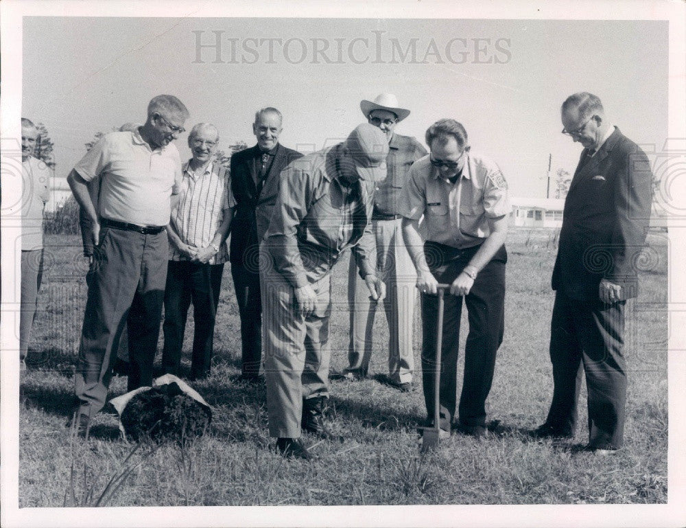 1971 FL West Pasco Audubon Society Press Photo - Historic Images