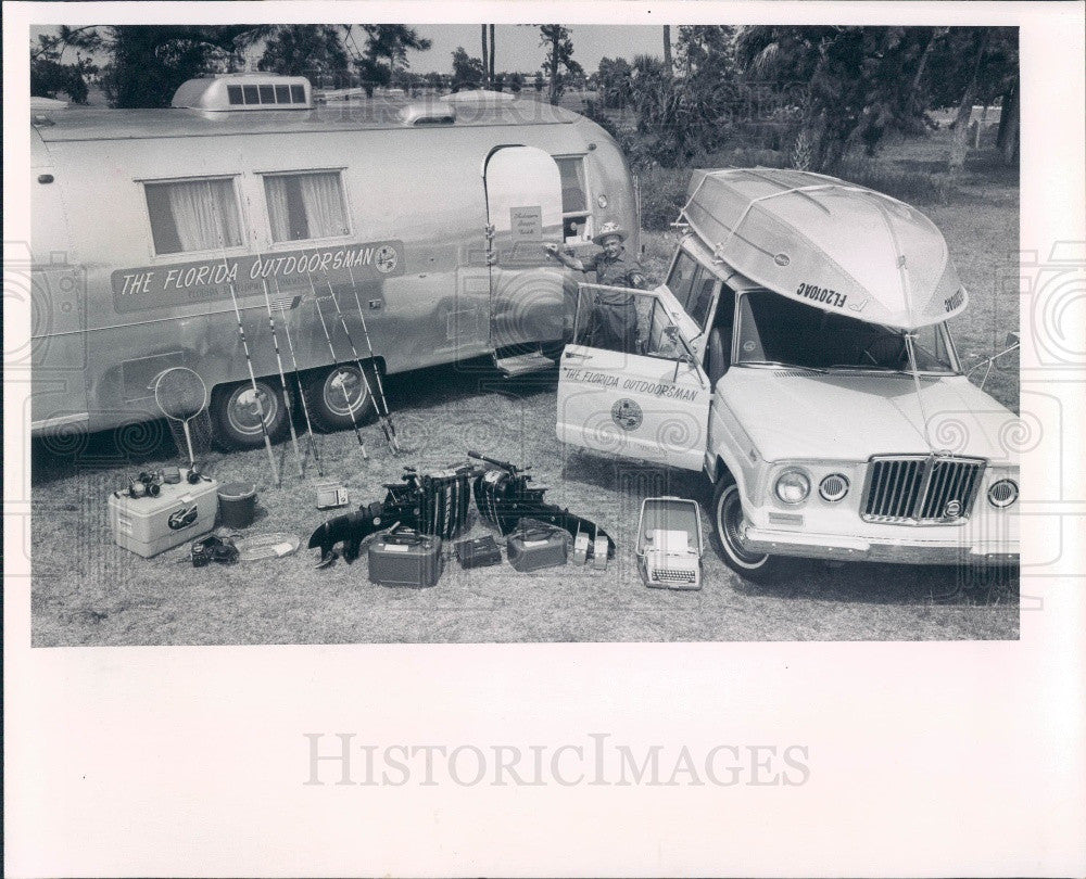 1965 The FL Outdoorsman &amp; Host John Wilhelm Press Photo - Historic Images