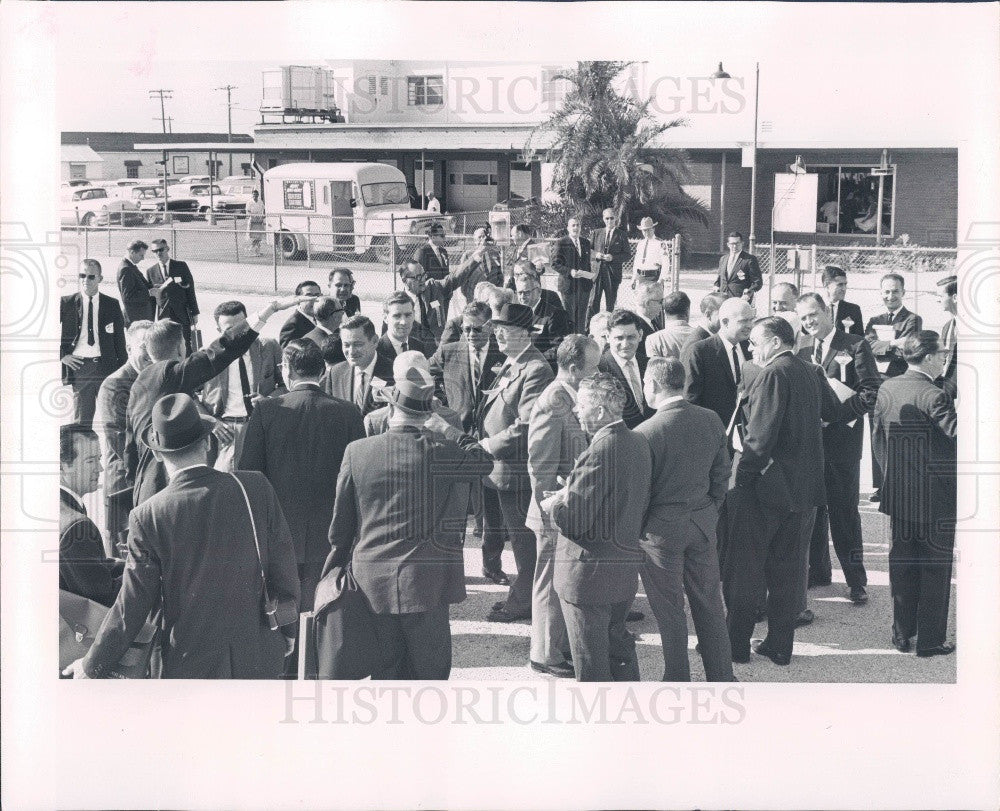 1963 St. Petersburg FL Mayor Herman Goldner Press Photo - Historic Images