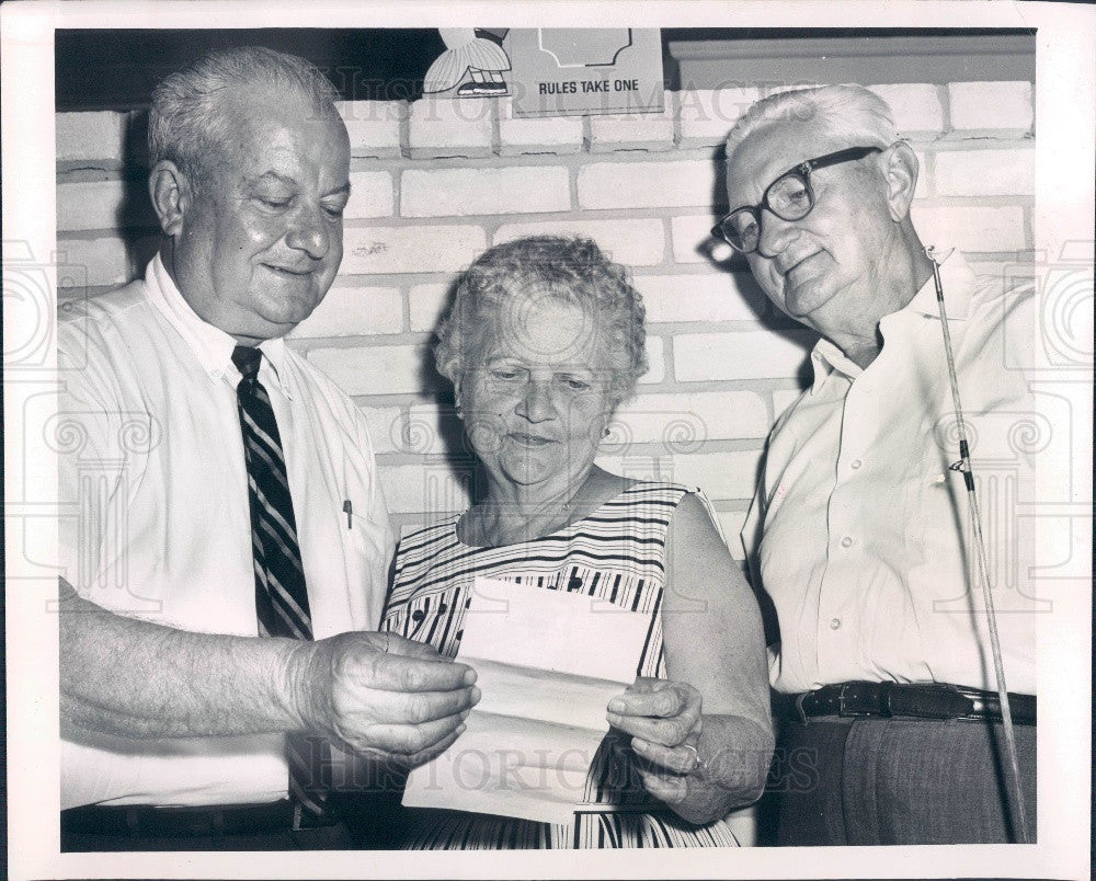 1965 FL Schlitz Brewery Fishing Contest Press Photo - Historic Images