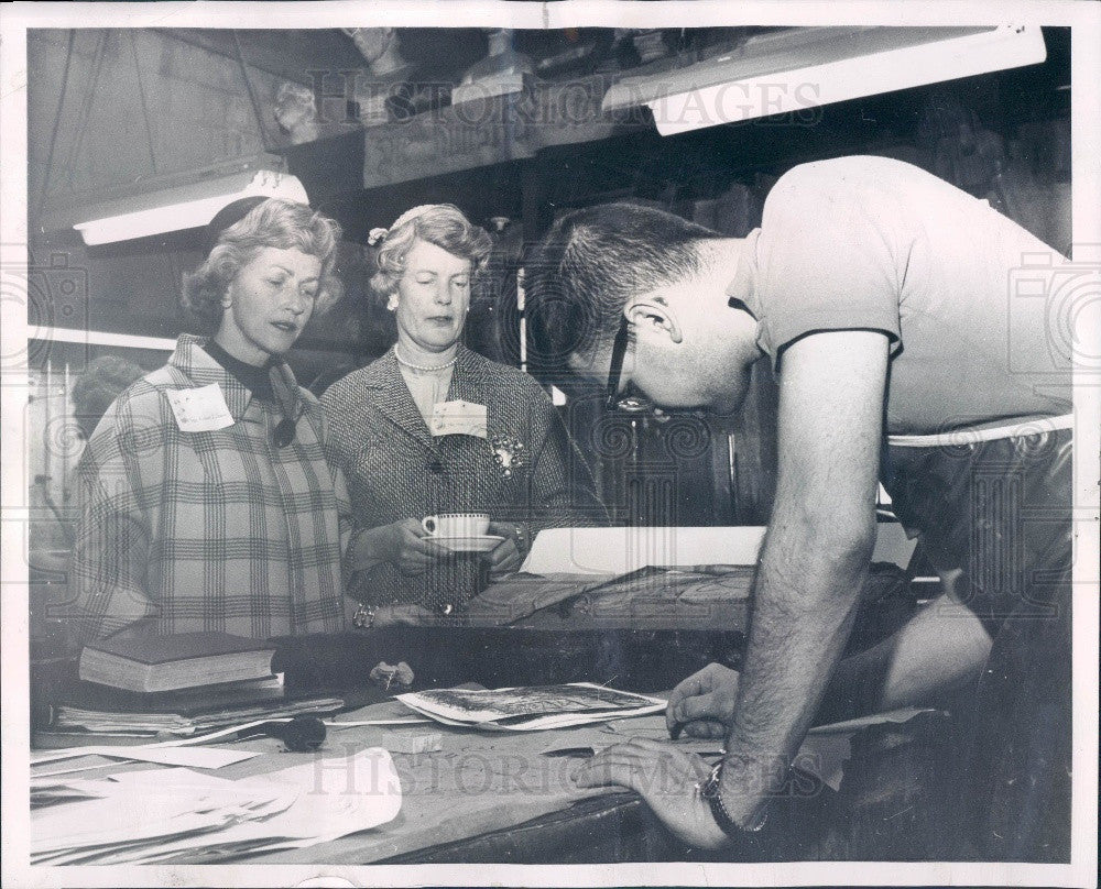 1963 Univ Chicago Lorado Taft Studio Press Photo - Historic Images