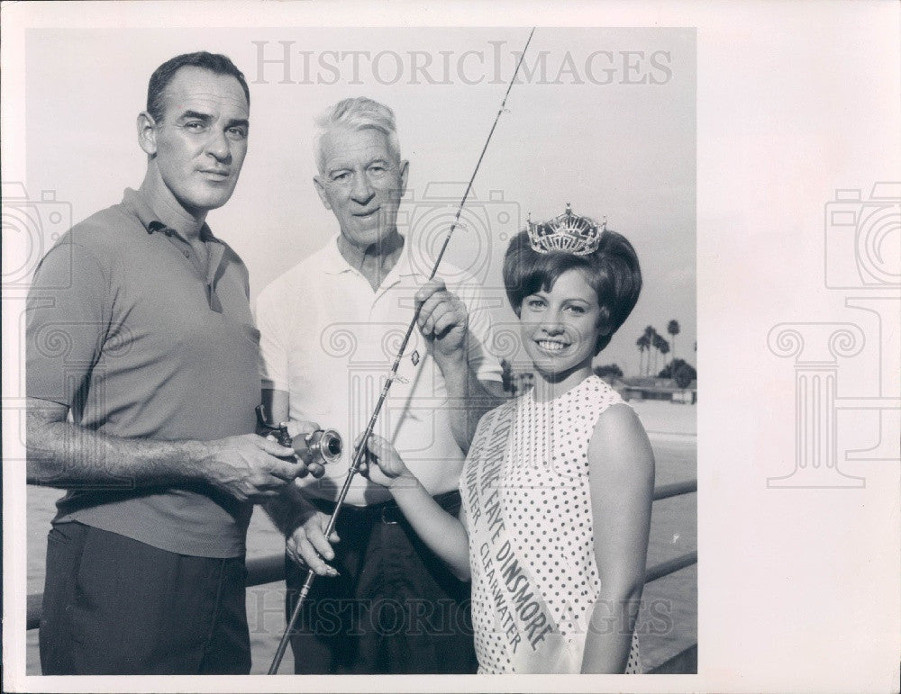 1968 Clearwater FL Tarpon Fishing Winner Press Photo - Historic Images