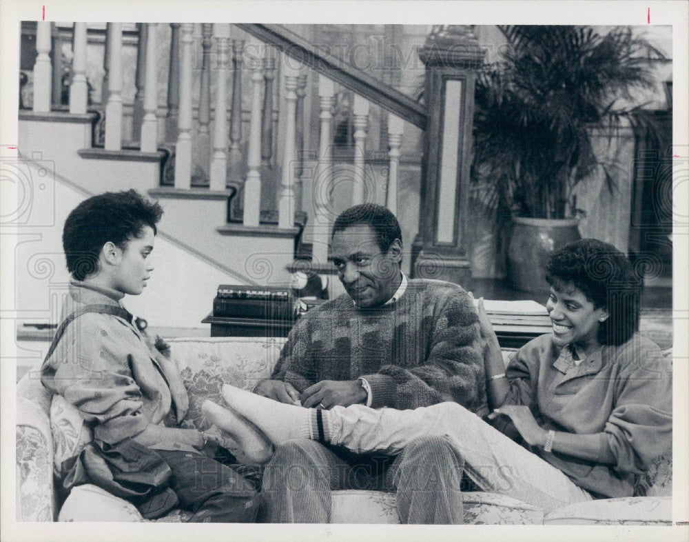 1985 Bill Cosby/Phylicia Rashad/Lisa Bonet Press Photo - Historic Images
