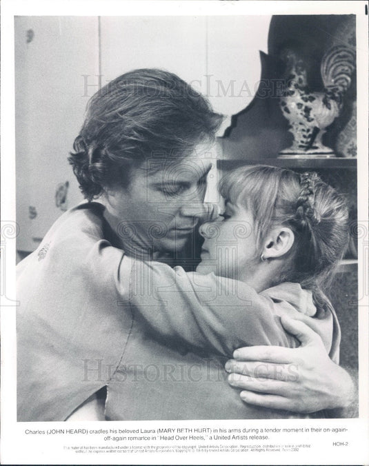 1979 Actors Mary Beth Hurt/John Heard Press Photo - Historic Images