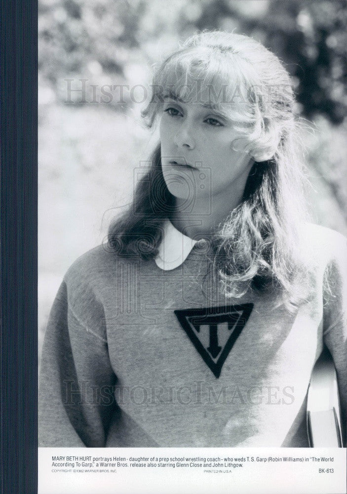 1983 Actress Mary Beth Hurt Press Photo - Historic Images