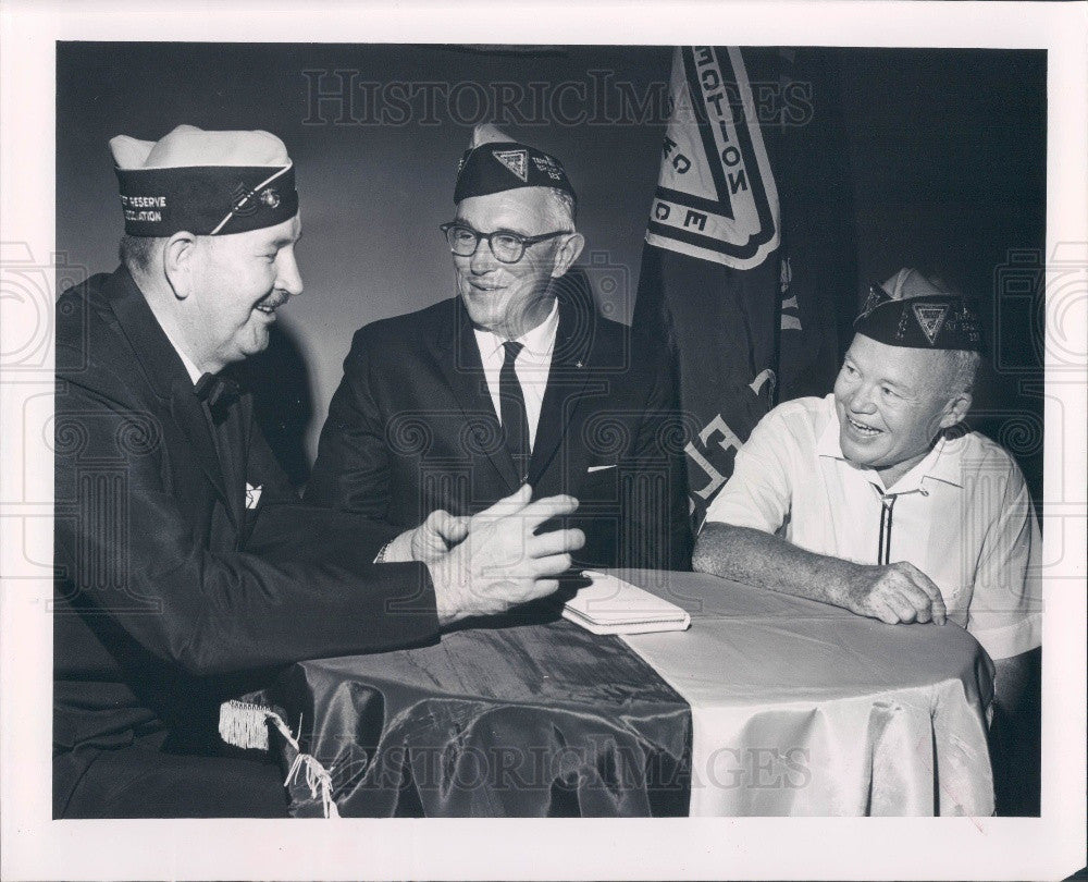 1964 Tarpon Springs FL Fleet Reserve Press Photo - Historic Images