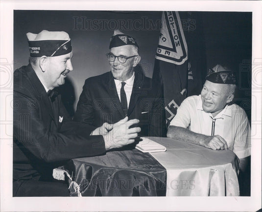 1964 Tarpon Springs FL Fleet Reserve Press Photo - Historic Images