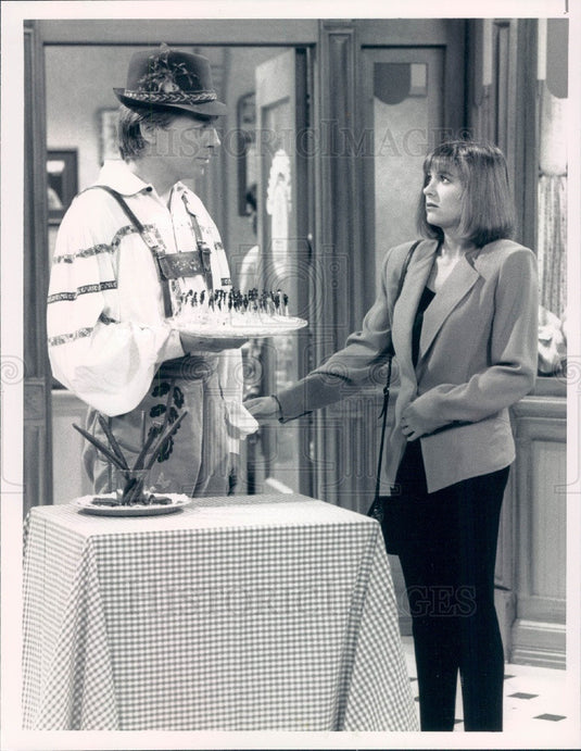 1990 Actors Dinah Manoff/Michael McKean Press Photo - Historic Images