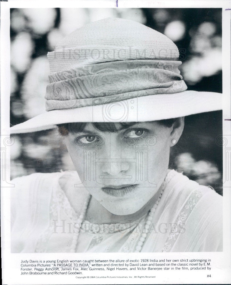 1984 Actress Judy Davis A Passage to India Press Photo - Historic Images