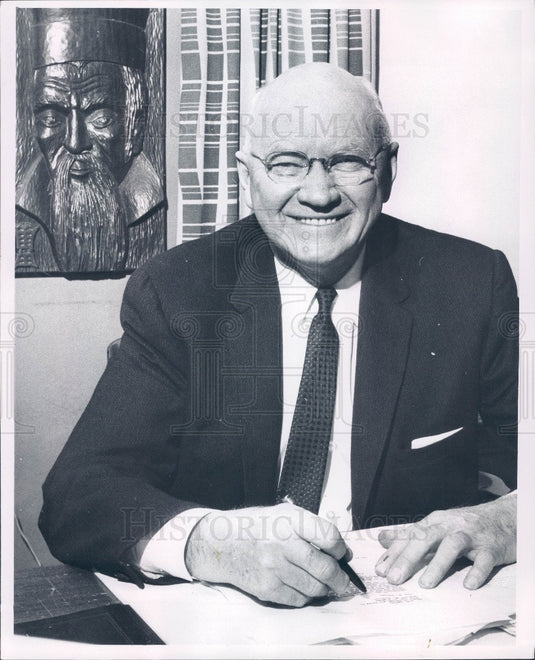 1960 Inventor Carl Strand Press Photo - Historic Images