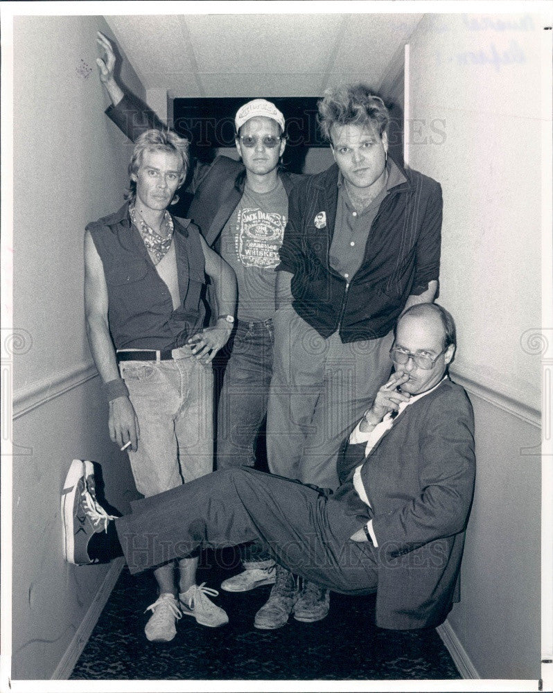 1983 Music Group Defcon-1 Press Photo - Historic Images