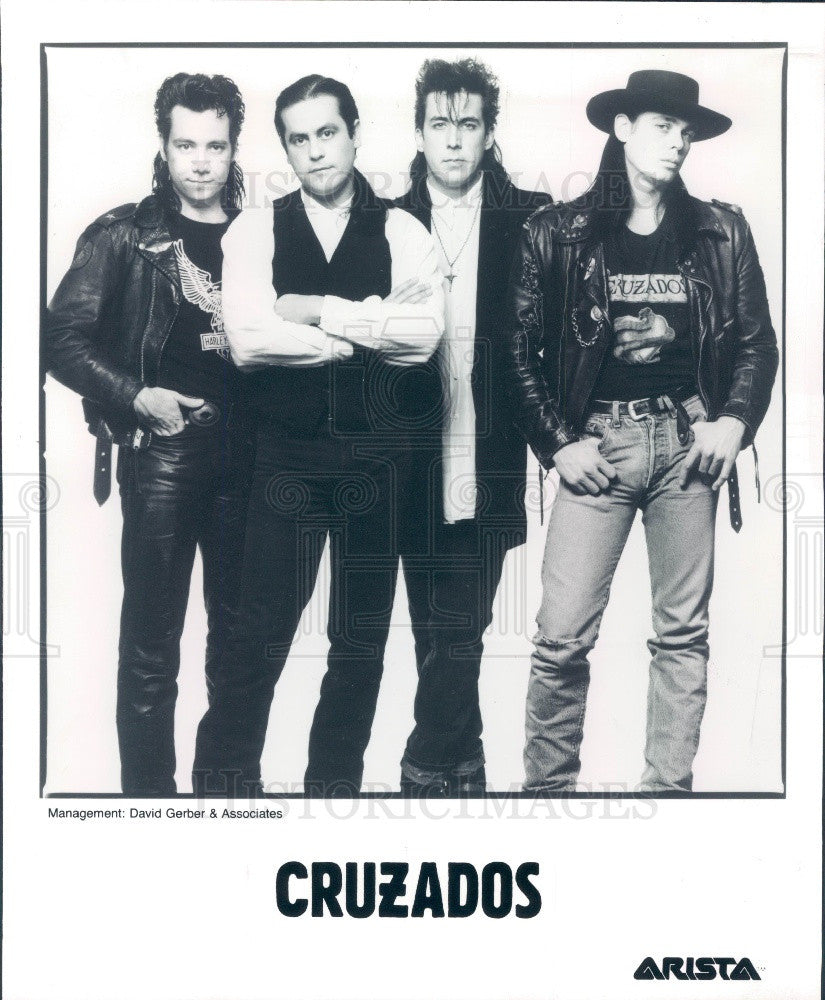 1987 Rock Band Cruzados Press Photo - Historic Images