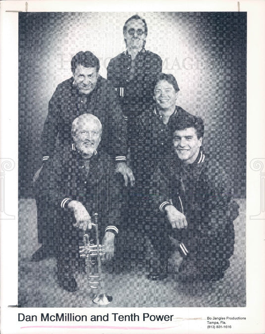 1989 Jazz Dan McMillion & Tenth Power Press Photo - Historic Images