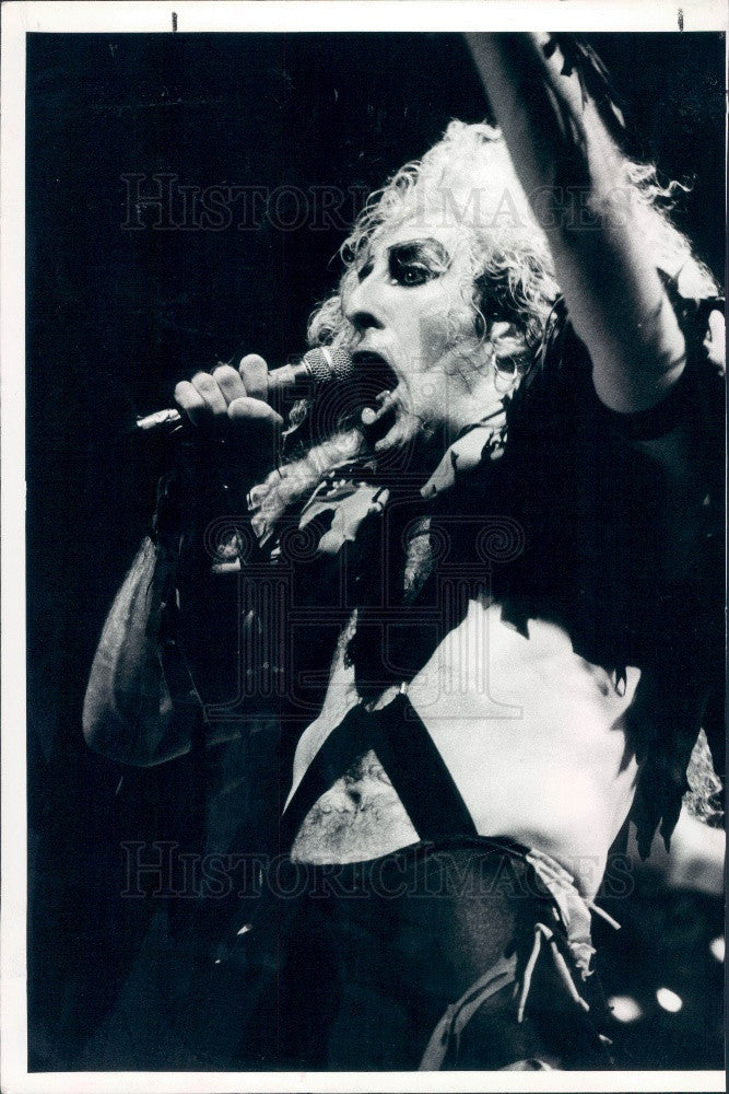 1984 Rock Band Twisted Sister Dee Snider Press Photo - Historic Images