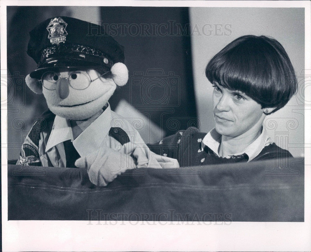 1981 St. Petersburg FL Police Dept Puppet Officer Ollie Press Photo - Historic Images