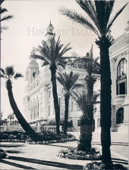 1967 Monaco Monte Carlo Gambling Casino Press Photo - Historic Images