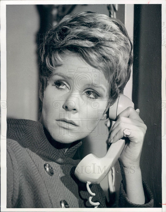 1968 Actress Jill Donohue Press Photo - Historic Images