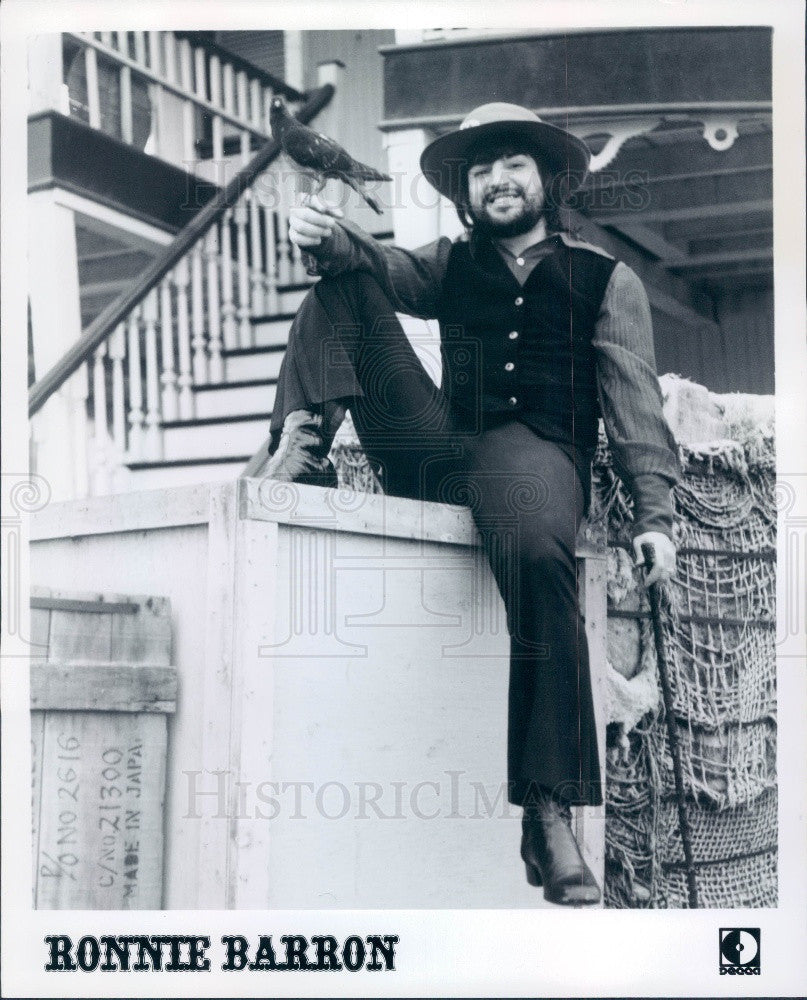 1972 Actor/Singer Ronnie Barron Press Photo - Historic Images