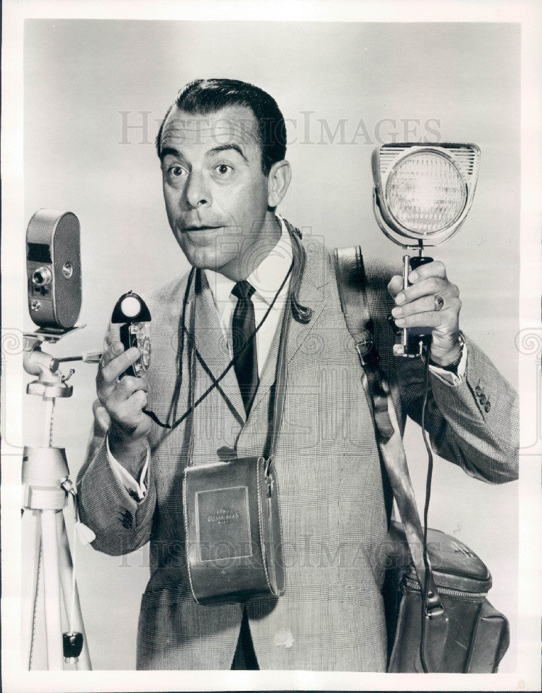 1963 Radio Announcer George Fenneman Press Photo - Historic Images