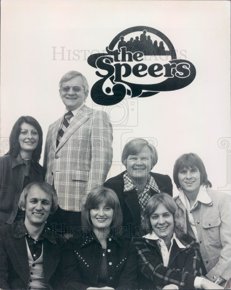 1976 Gospel Musicians The Speers Press Photo - Historic Images