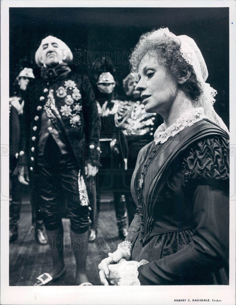 1983 Actors Graeme Campbell &amp; Roberta Maxwell Press Photo - Historic Images