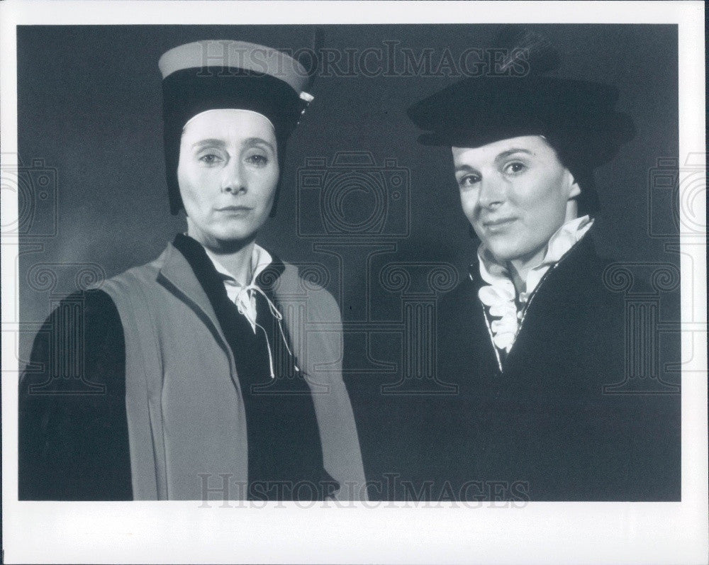 1981 Actors Gemma Jones &amp; Susan Jameson Press Photo - Historic Images